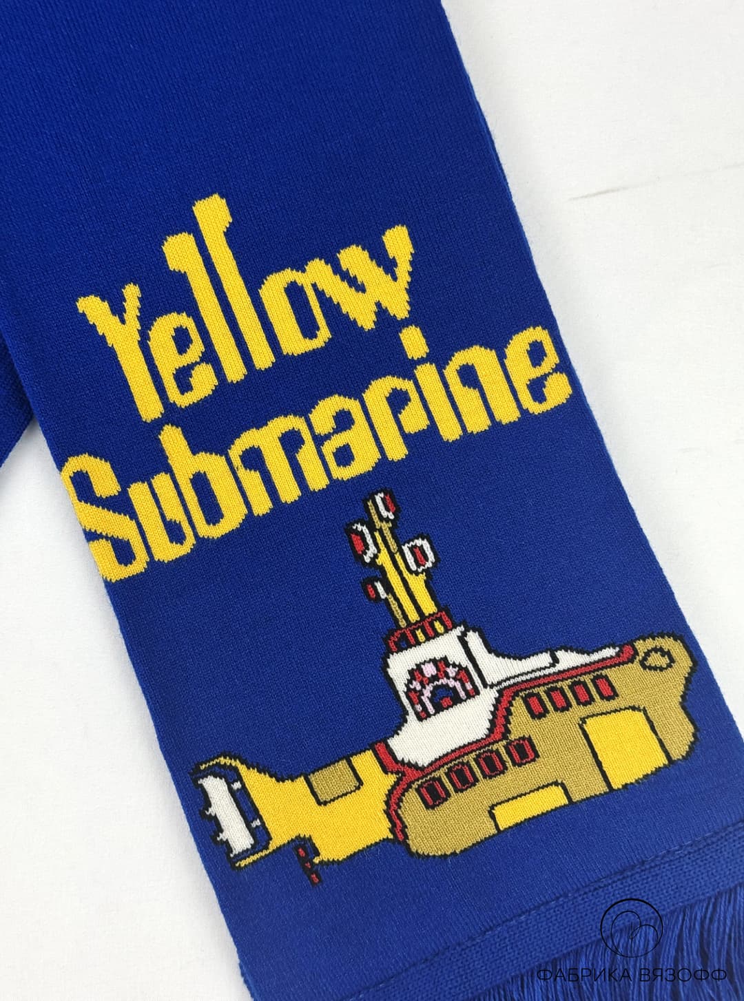Шарф с жаккардом Yellow Submarine