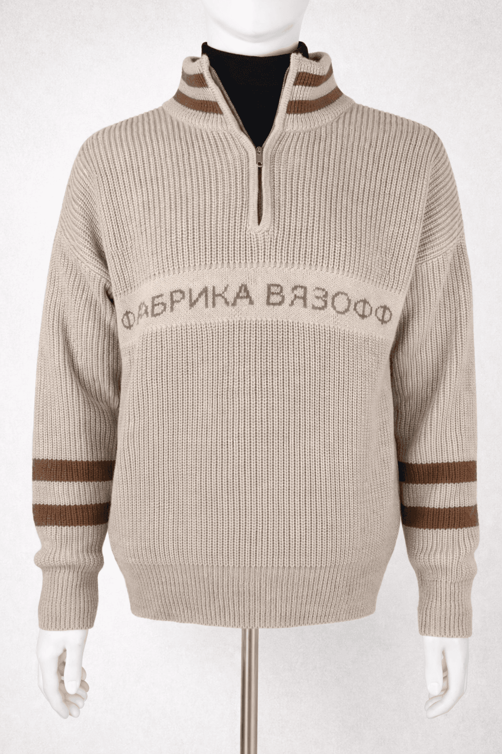 Свитер с жаккардом